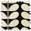 Orla Kiely Solid Stem, Black - Twist&Fit Roller Blind
